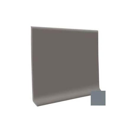 Roppe Cove Base Vinyl 4inX1/8inX48in - Dark Gray 40C83P150